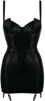 Thumbnail for your product : Bordelle Angela corset slip dress