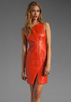 Thumbnail for your product : Susana Monaco Anabel Leather Dress