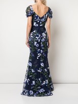 Thumbnail for your product : Marchesa Notte Floral Net Tulle Dress