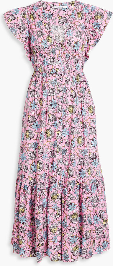 Whistles online henna print flippy dress