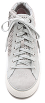 Thumbnail for your product : DKNY Cindy Perforated Wedge Sneakers