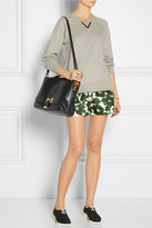 Thumbnail for your product : Sophie Hulme Soft Flap leather satchel