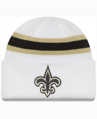 New Era New Orleans Saints On-Field Color Rush Pom Knit