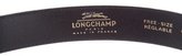 Thumbnail for your product : Longchamp Leather Buckle Belt