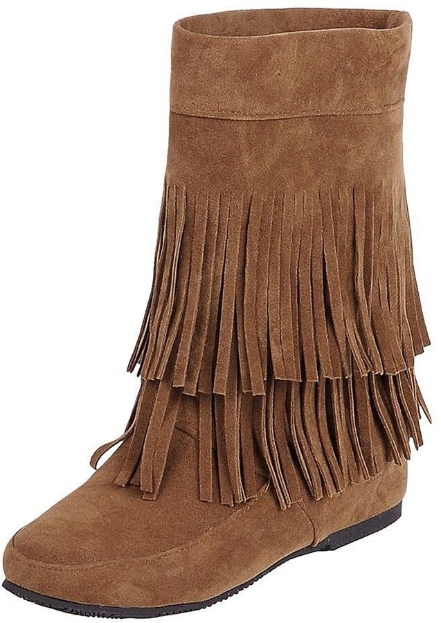 fringe boots uk