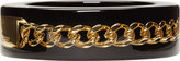 Thumbnail for your product : McQ Black Suspended Chain Plexi Bangle