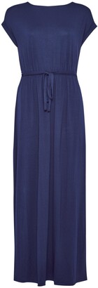 Dorothy Perkins Women's Petite Navy Jersey Maxi Dress - 6