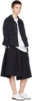 Thumbnail for your product : Comme des Garcons Navy Ruffle Skirt
