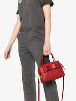 Thumbnail for your product : Miu Miu Red Madras Leather Tote Bag