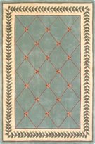Thumbnail for your product : Kas Rugs 8904 Ruby Fleur-De-Lis Aubusson Runner, 2-Feet 3-Inch by 7-Feet 6-Inch, Ivory