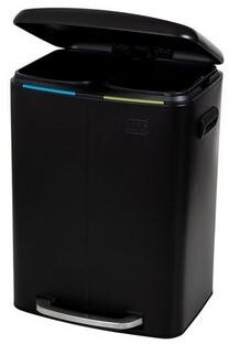 Addis Twin Compartment Recycling Waste Pedal Bin