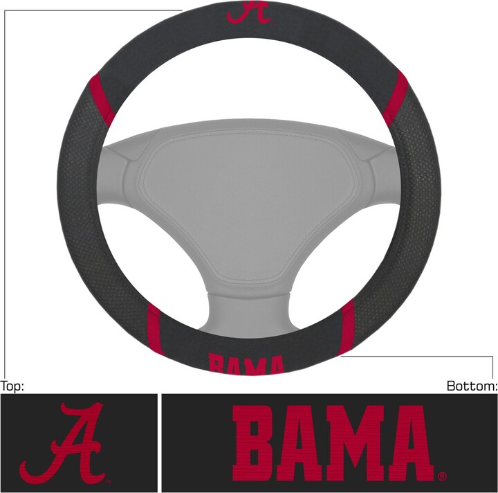 NCAA Fanmats Embroidered Steering Wheel Cover