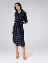 Thumbnail for your product : Ever New Maya Windowpane Check Twist Dress