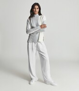 Thumbnail for your product : Reiss GAIA COLOUR BLOCK HIGH NECK JUMPER Grey