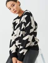 Thumbnail for your product : Very Large Dogtooth Printed Jumper - Print