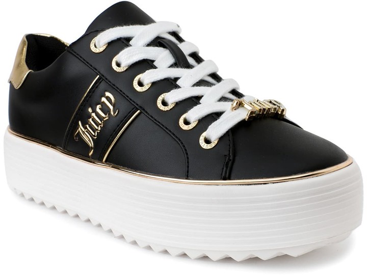 werbert platform wedge sneakers