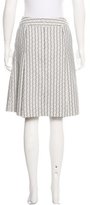 Thumbnail for your product : Tory Burch Pleated Patterned Mini