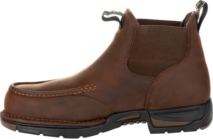 SlipResistant Waterproof chelsea work boot