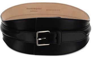 Custom-made belt nickle plate brass buckle belt leather women belt Plus size black belt with silver rounded buckle 114-32mm width