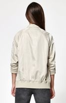 Thumbnail for your product : Members Only Washed Satin Bomber Jacket