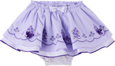 Thumbnail for your product : Anna Sui Baby Purple Tiered Skirt