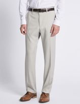 Thumbnail for your product : Marks and Spencer Soft Touch Flat Front Trousers