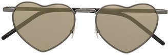 Saint Laurent Loulou heart-frame sunglasses