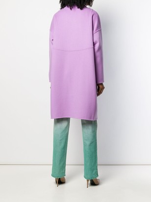 Stella McCartney Single-Breasted Snap-Button Coat