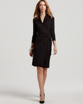 Thumbnail for your product : Karen Kane Cascade Jersey Faux Wrap Dress