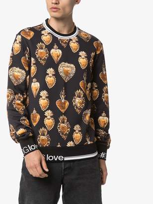 Dolce & Gabbana Sacred Heart print sweatshirt