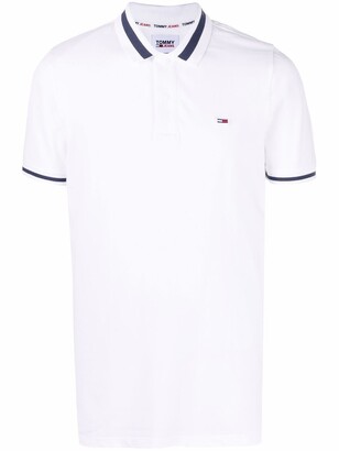 Tommy Hilfiger White Men's Polos | Shop the world's largest 