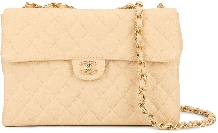 double chain shoulder bag