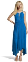 Thumbnail for your product : Chelsea Flower royal blue stretch halter sleeveless maxi dress