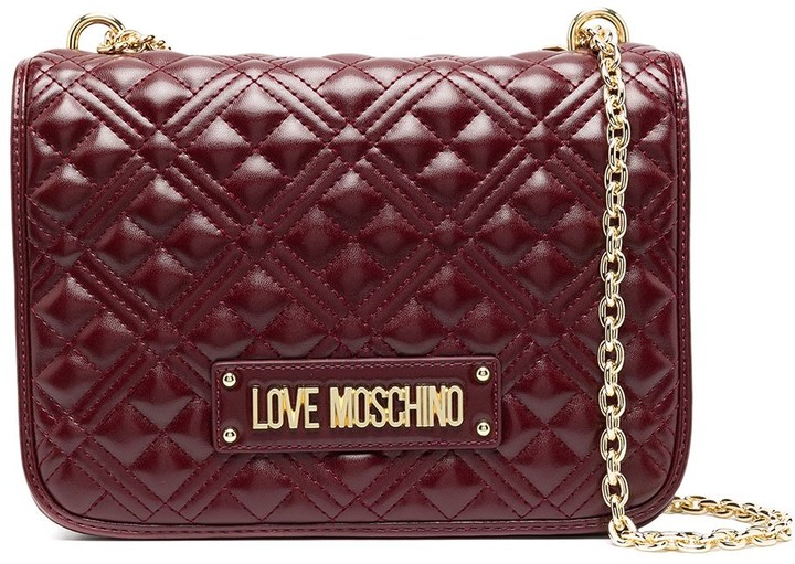 Love Moschino Red Shoulder Bags for 