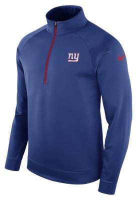 Nike Therma Lightweight (NFL Giants) Men's Top Size Small (Blue) - Clearance Sale