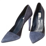Thumbnail for your product : Max Mara Blue Leather Heels