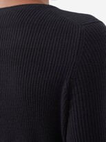 Thumbnail for your product : Raey Cashmere-blend Belted Crew-neck Dress