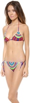 Thumbnail for your product : Mara Hoffman Rays Tie Side Bikini Top