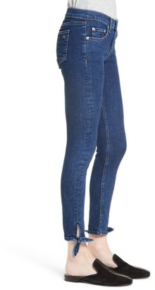 Rag & Bone Women's jean Stevie Tie Hem Capri Skinny Jeans