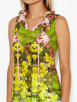 Thumbnail for your product : Elie Tahari Selena Tropical Print Silk Blouse