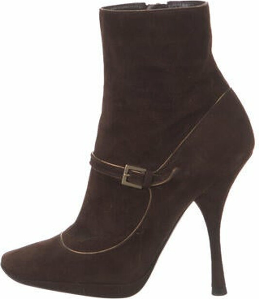 Louis Vuitton Suede Boots for Women