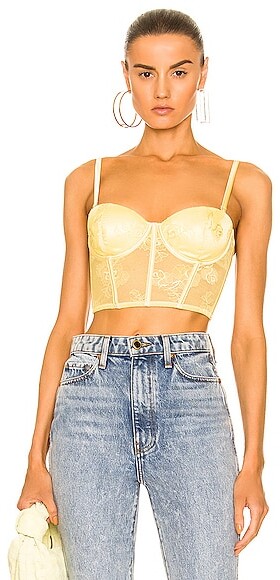 Lace Bustier Top | Shop The Largest Collection | ShopStyle