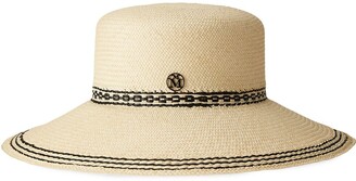 Maison Michel New Kendall straw hat