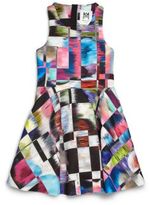 Thumbnail for your product : Milly Minis Girl's Cubist Print Dress