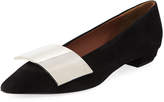 Thumbnail for your product : Proenza Schouler Cindy Ballet Flats with Sculpted Buckle