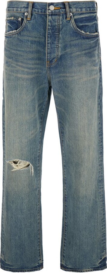 Purple Brand Hadley Vintage Ripped Jeans