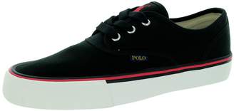 Ralph Lauren Morray Men's Canvas Sneakers Black Size 10