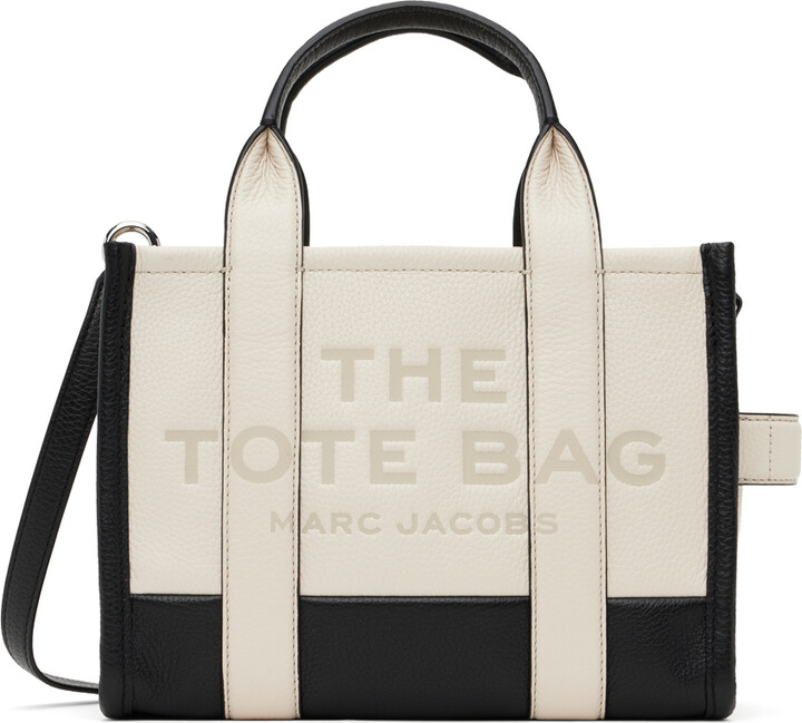 Marc Jacobs The Colorblock Large Tote Bag in Beige Multi