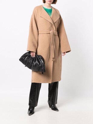 No.21 Mid-Length Wrap Coat