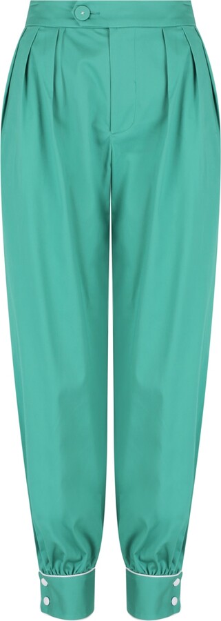 Monika Branagan Green Myths Port Pants Teal